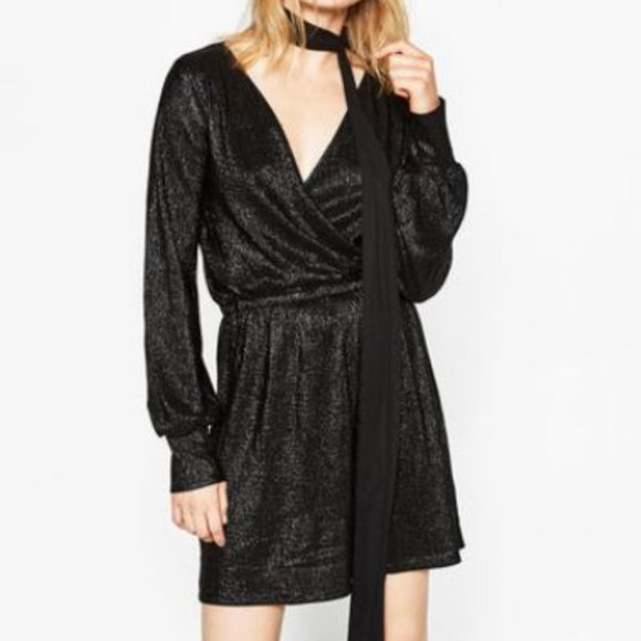 Zara Mini "Wrap" Dress - Picture 1 of 6